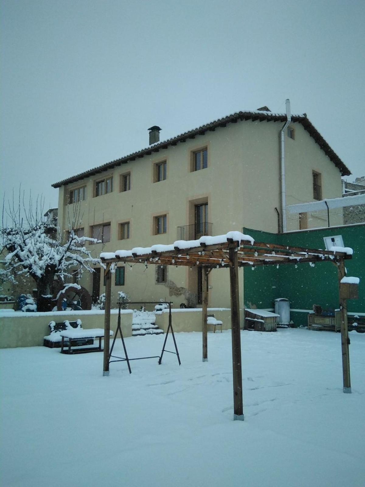 Albergue Casa De L'Aigua Beceite Esterno foto